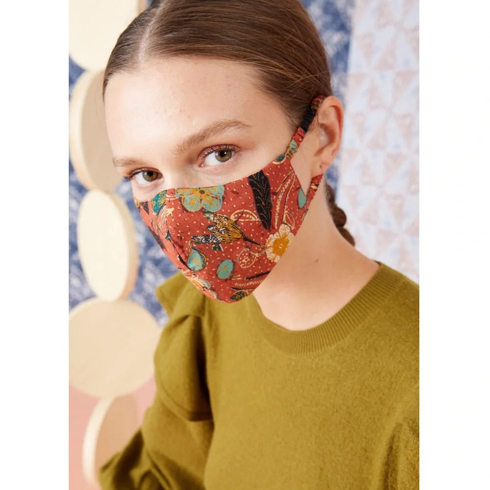 Ulla Johnson Face Mask Mesa Floral
